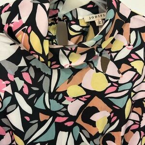 Jodifl Women's Multicolor Patterned Dress